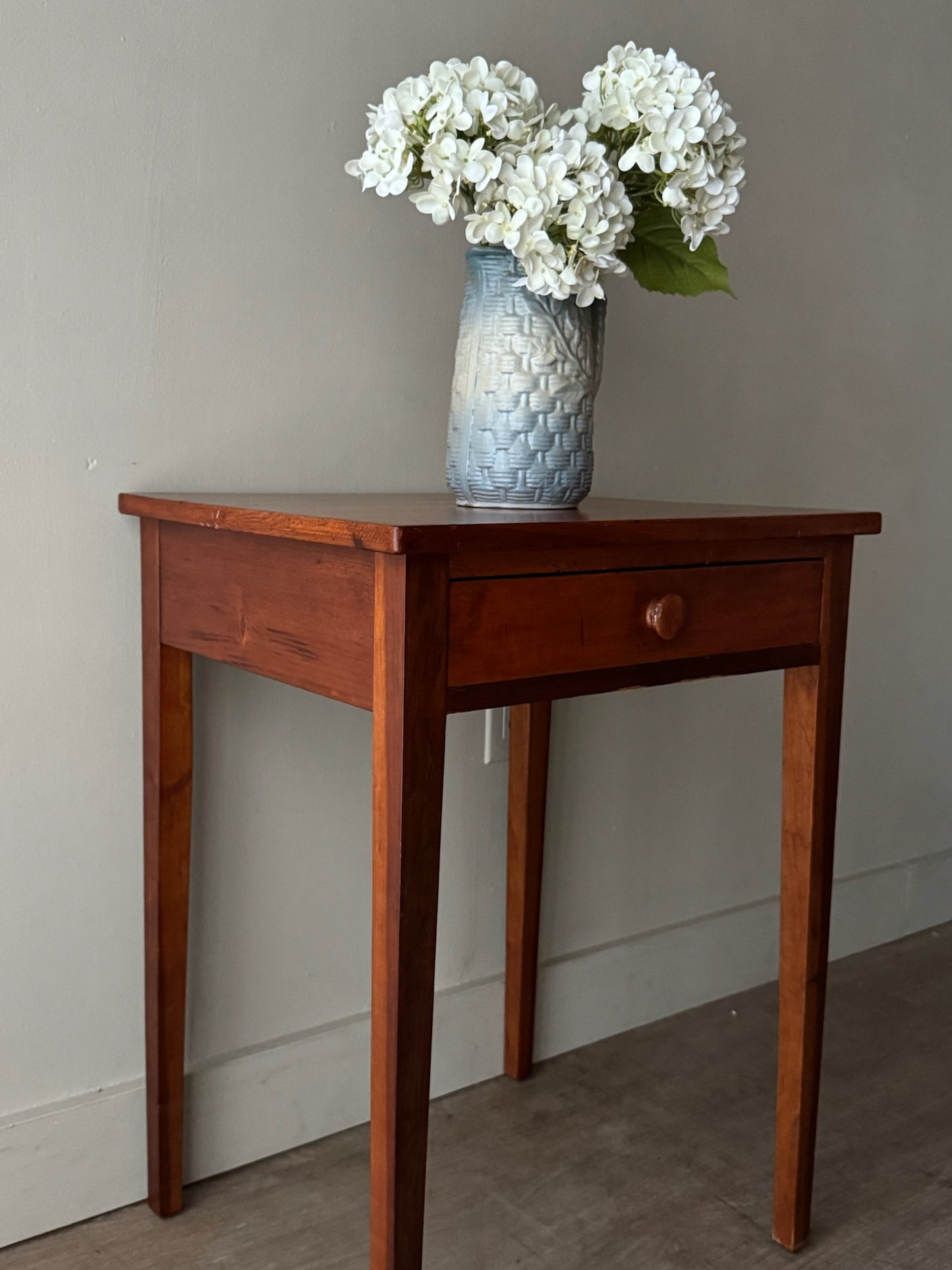 Federal cherry side table
