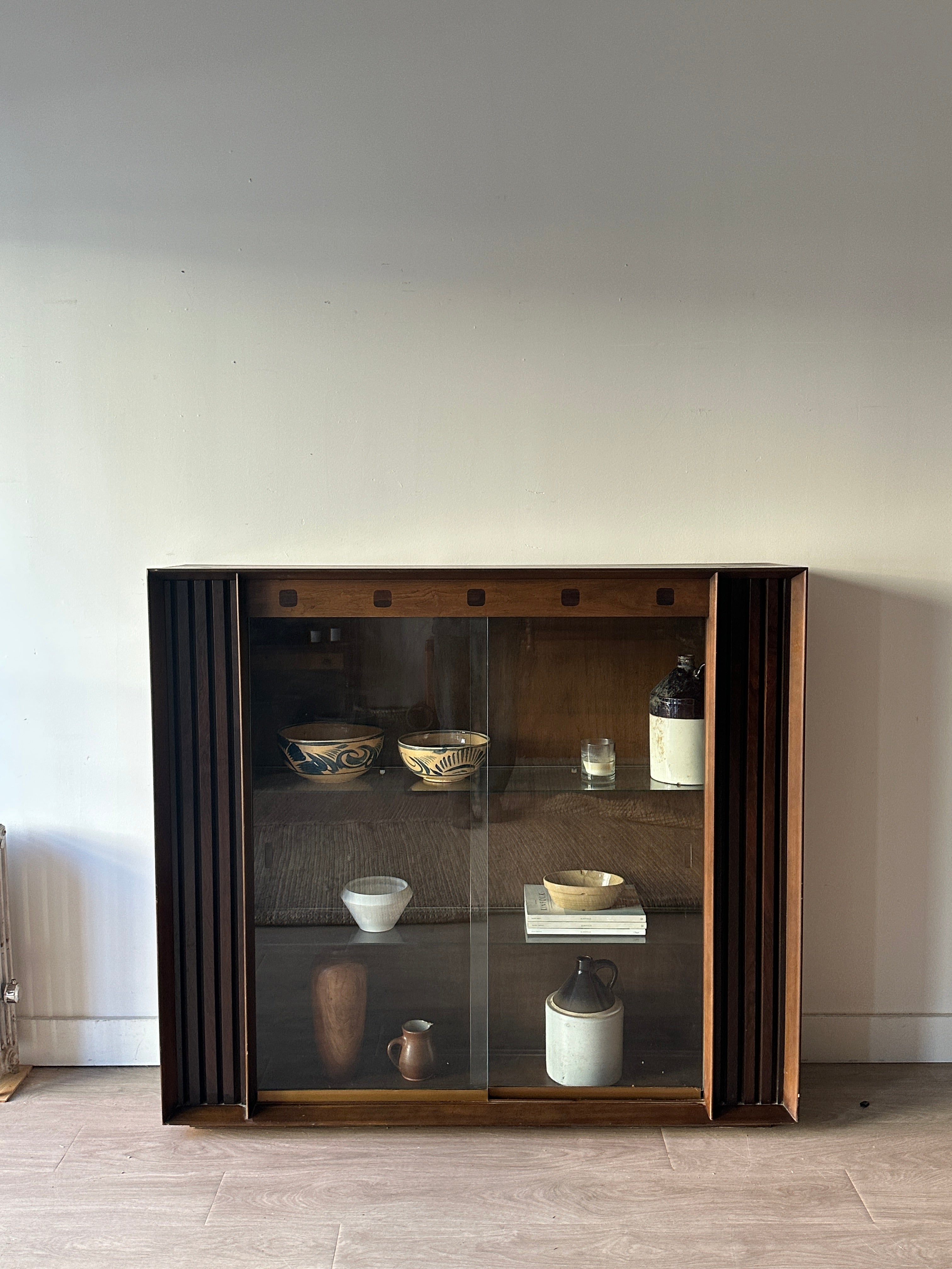 Walnut display case – Good Behavior