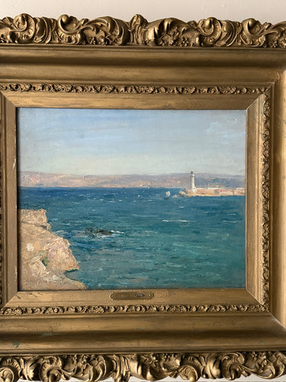 Landscape by Emile Delobre (1873–1956)