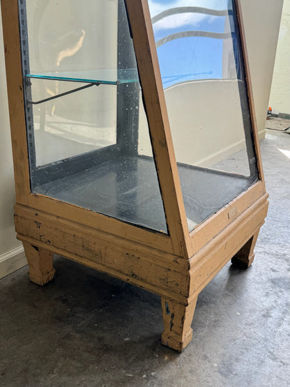 Painted mercantile display case