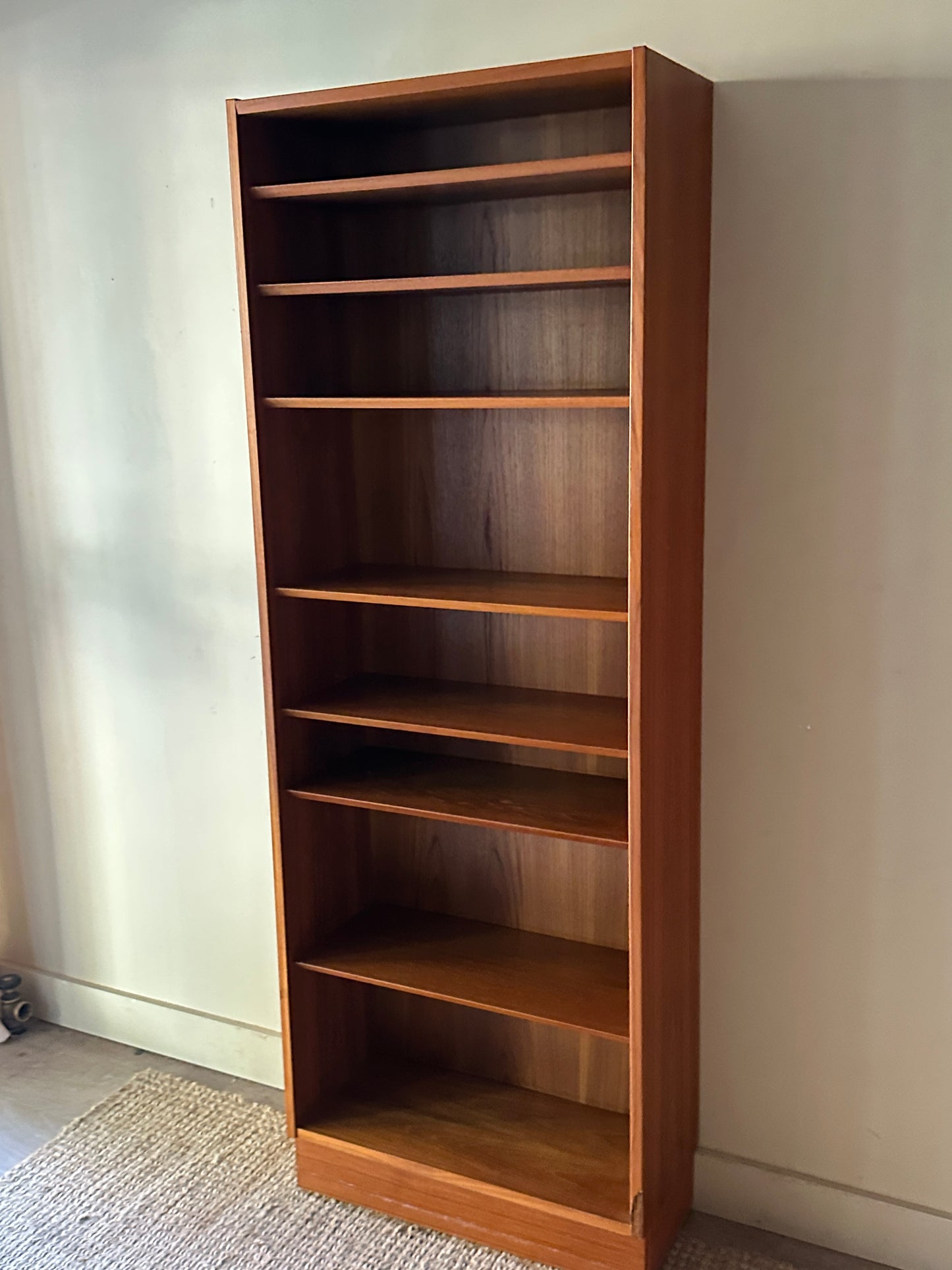 Teak bookshelf