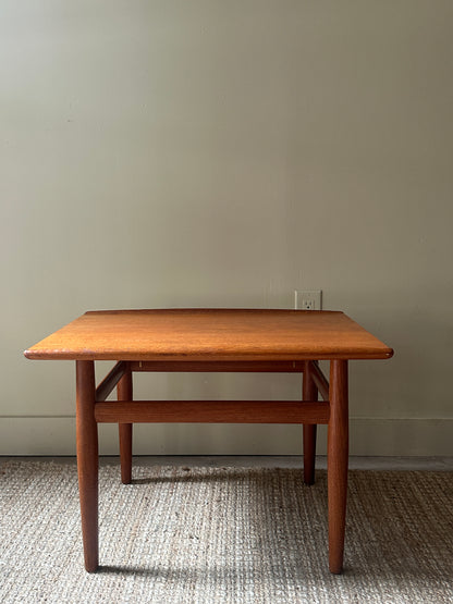 Walnut side table