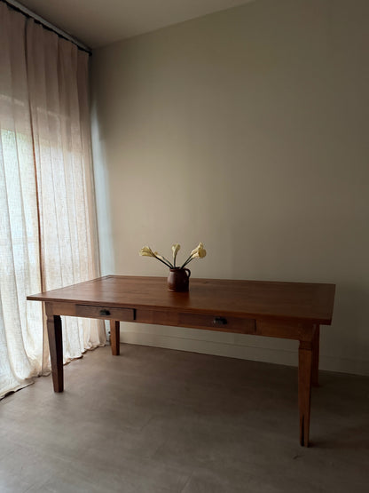 Walnut dining table