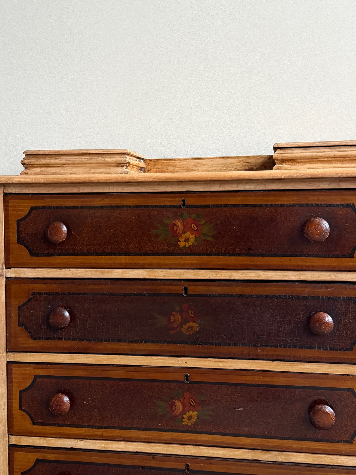 Painted pine dresser