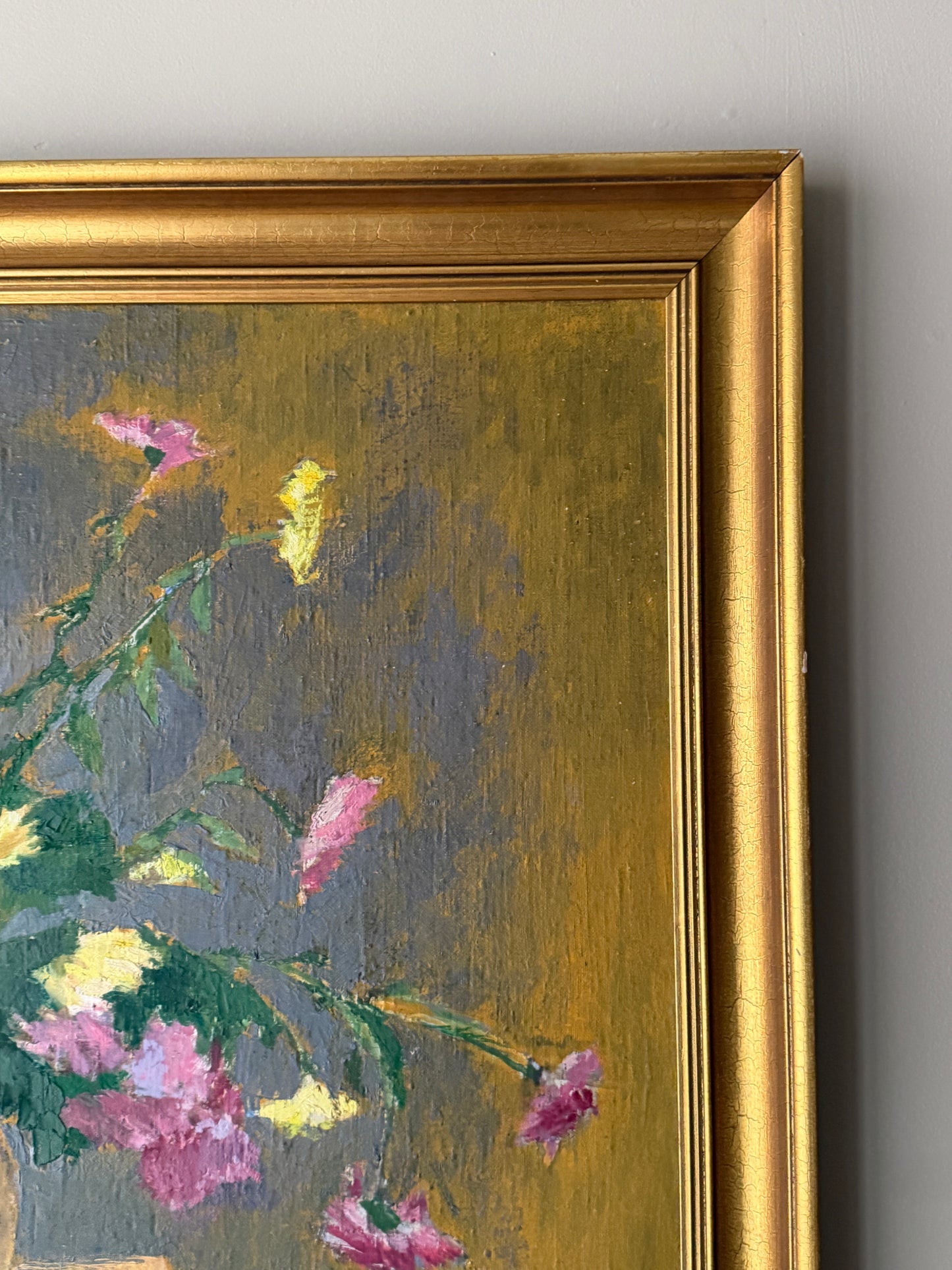 1964 Floral still life. Signed.