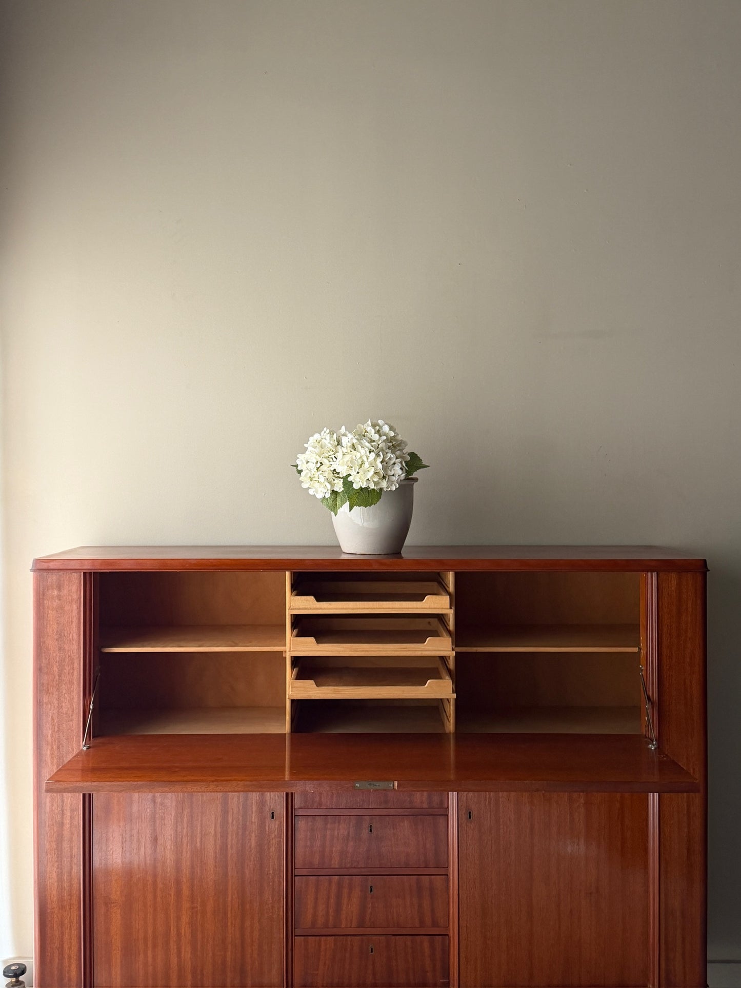 Danish mahogany cabinet