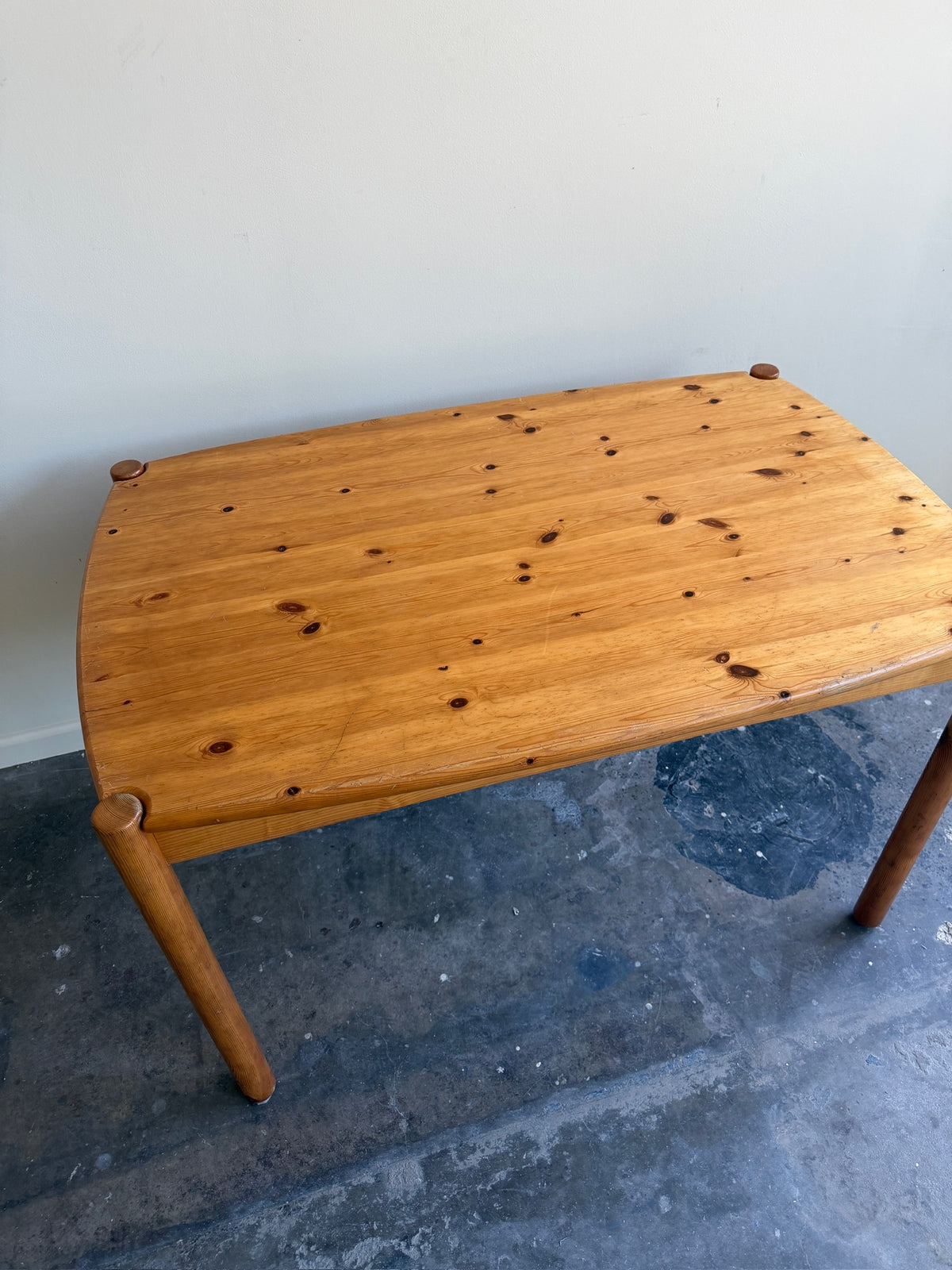 Danish pine dining table