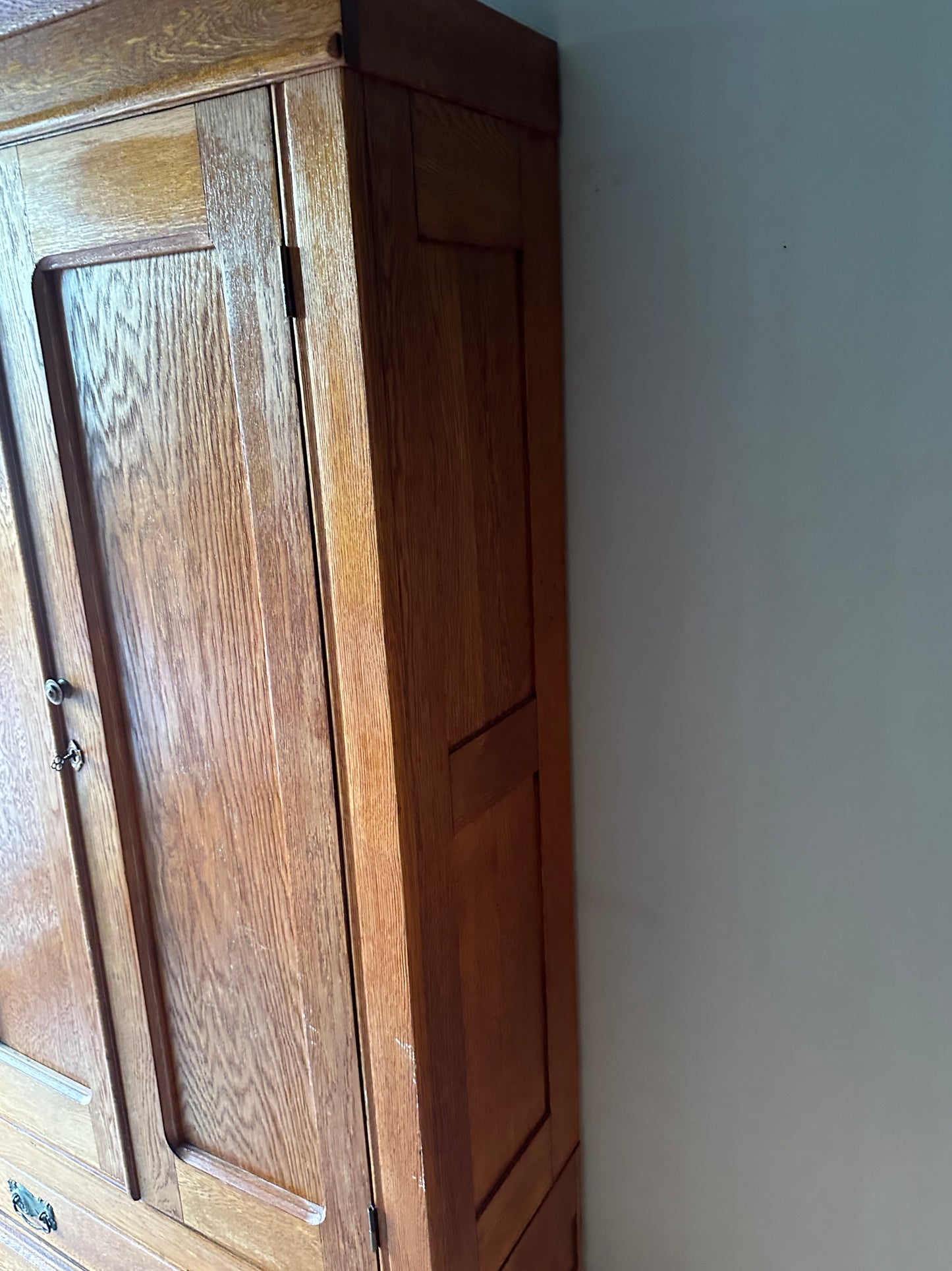 Oak armoire