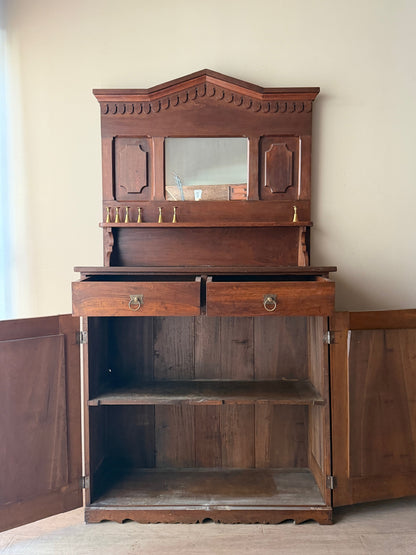 Victorian pine server