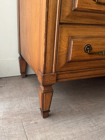Walnut tallboy
