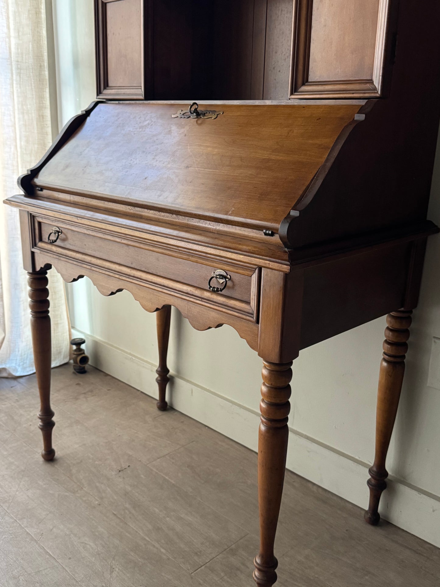 Maple secretary desk