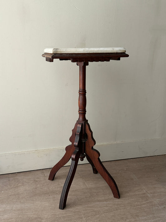 Marble Top Pedestal