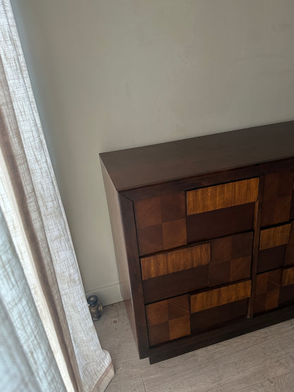 Walnut credenza