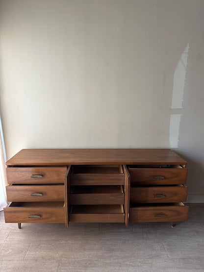 Walnut credenza
