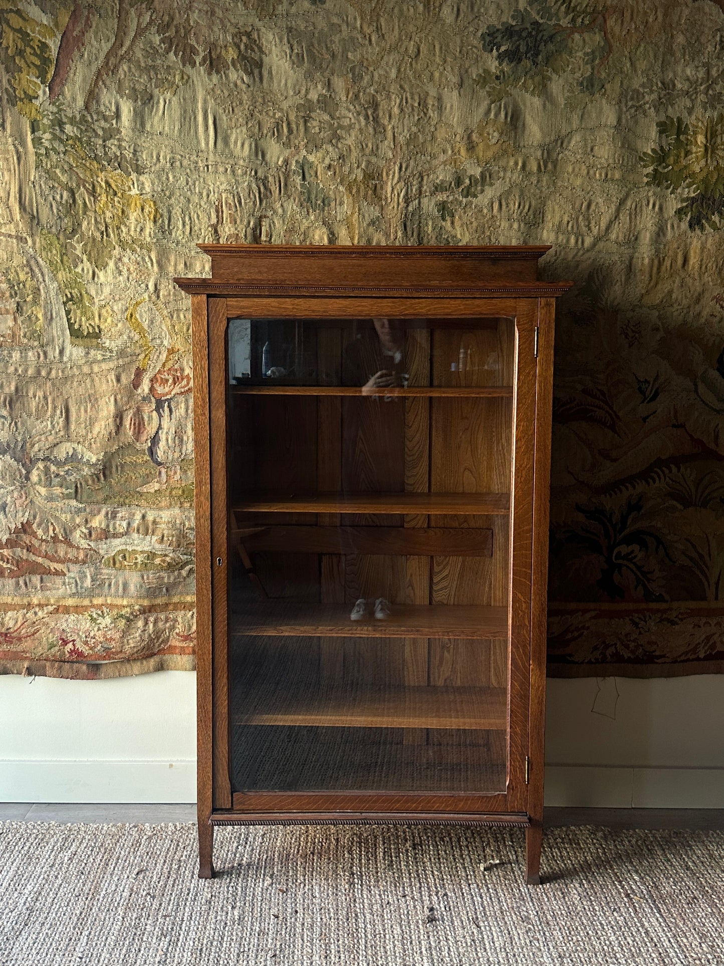Oak hutch