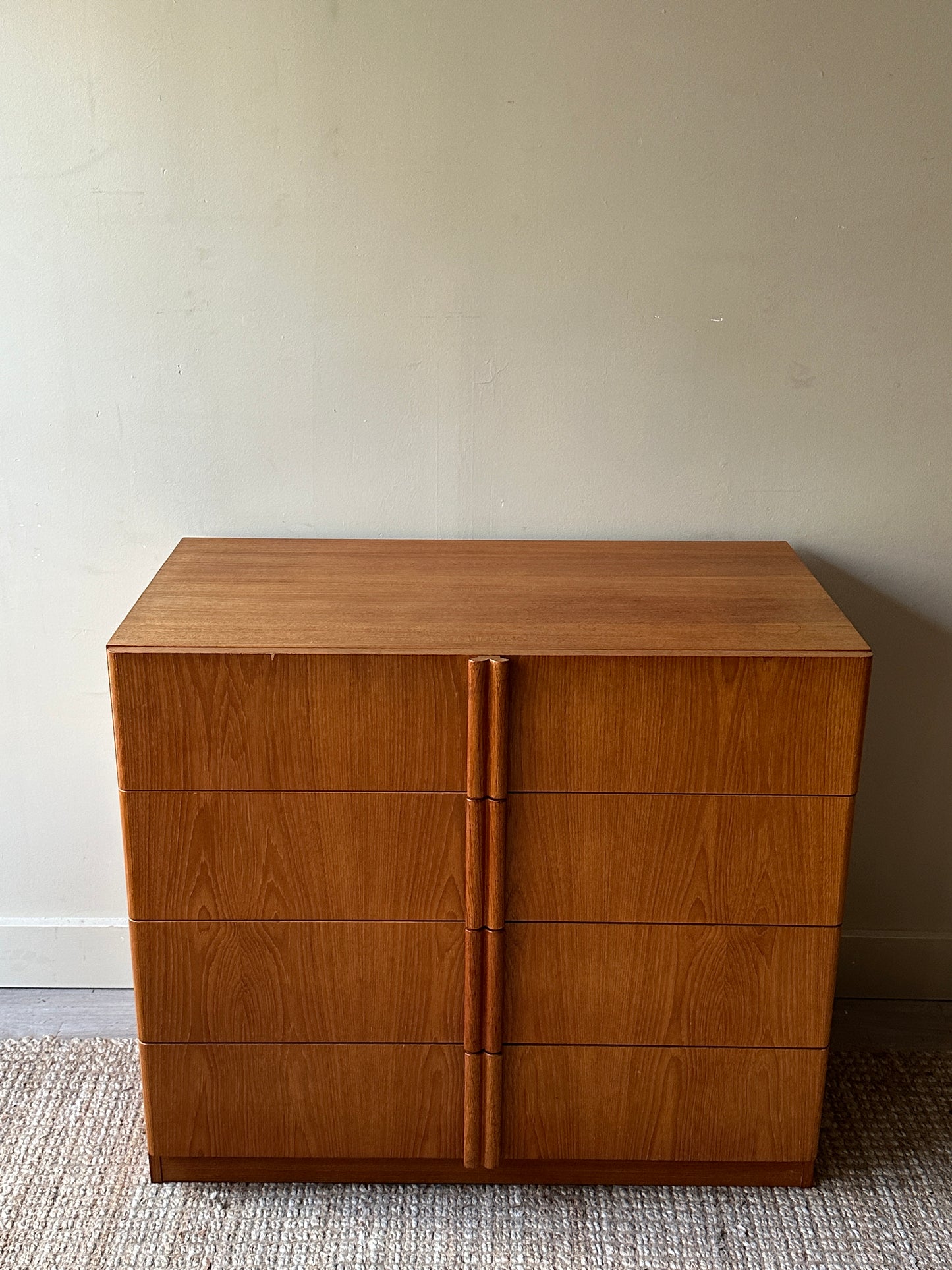 Danish teak bachelors chest