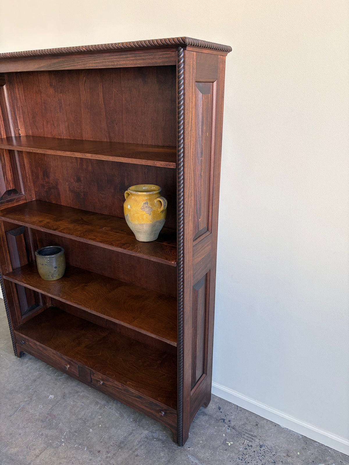 Pine bookshelf