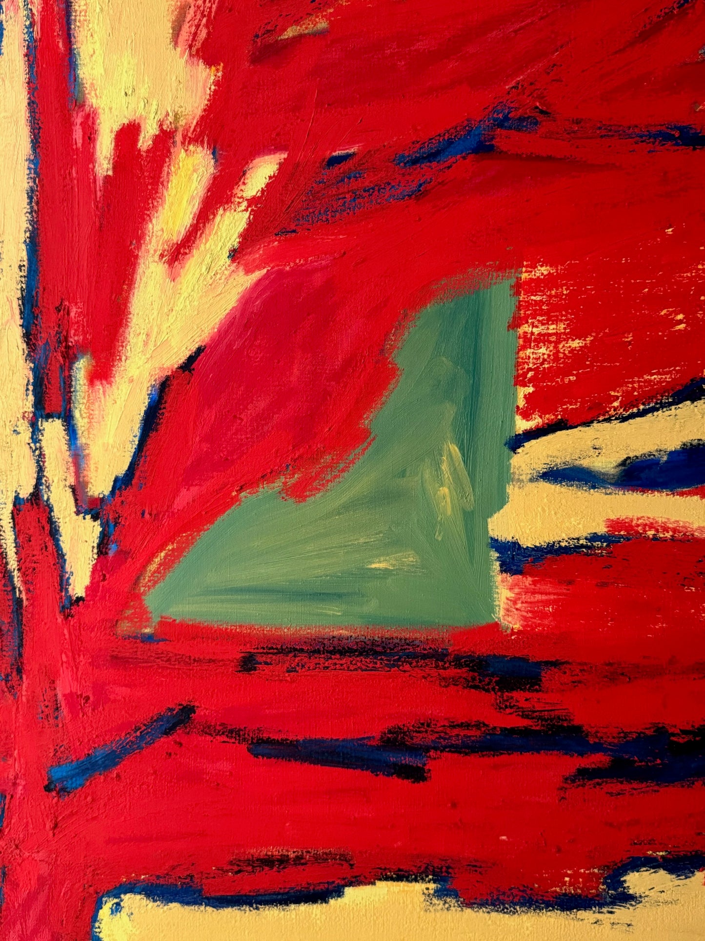 Abstract painting by Ivan Liberman
