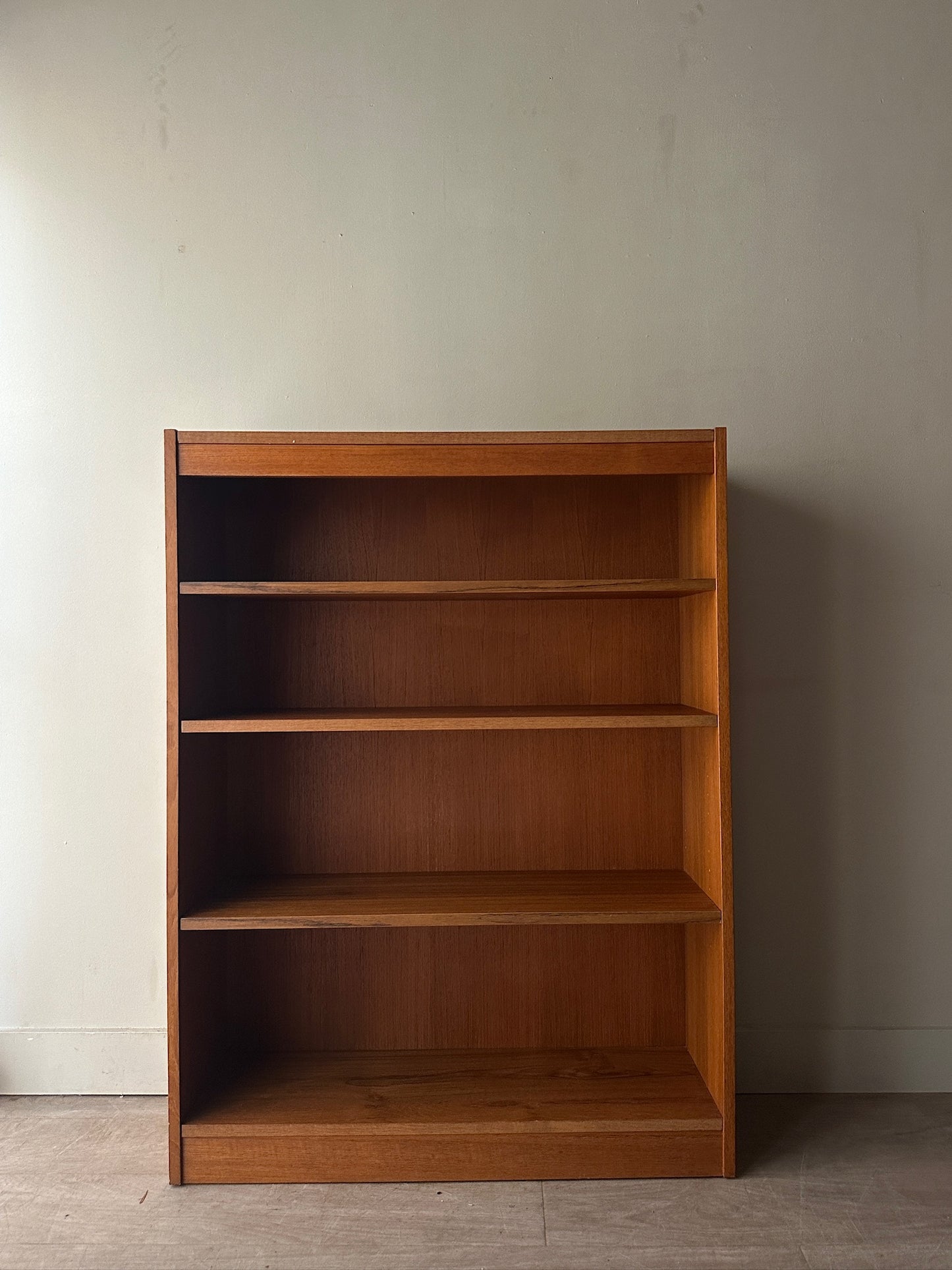 Teak bookshelf