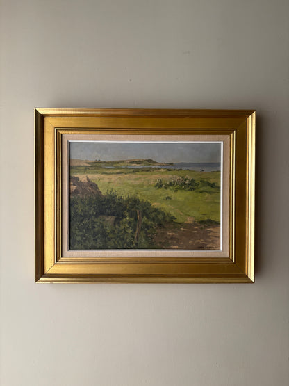 Landscape by Jorgen Brendekilde (1920-1993). Signed.
