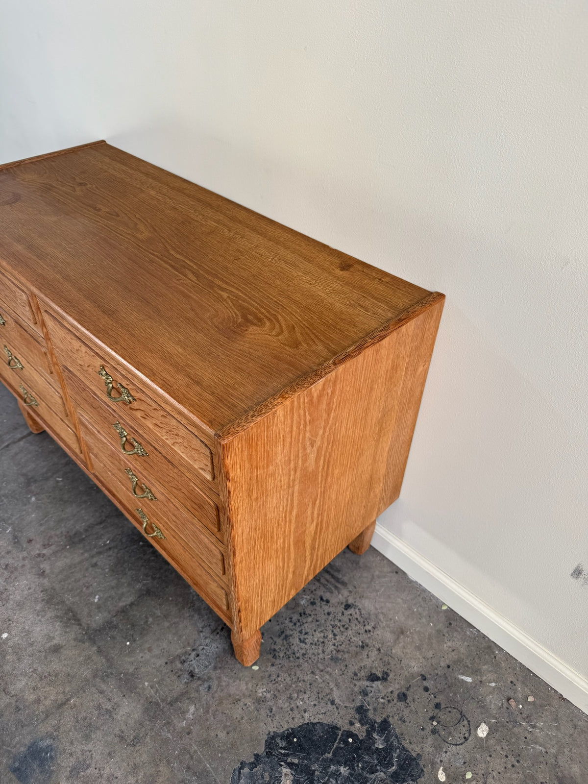 Henning Kjaernulf Danish oak chest of drawers