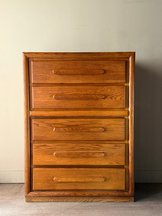 Bassett oak dresser