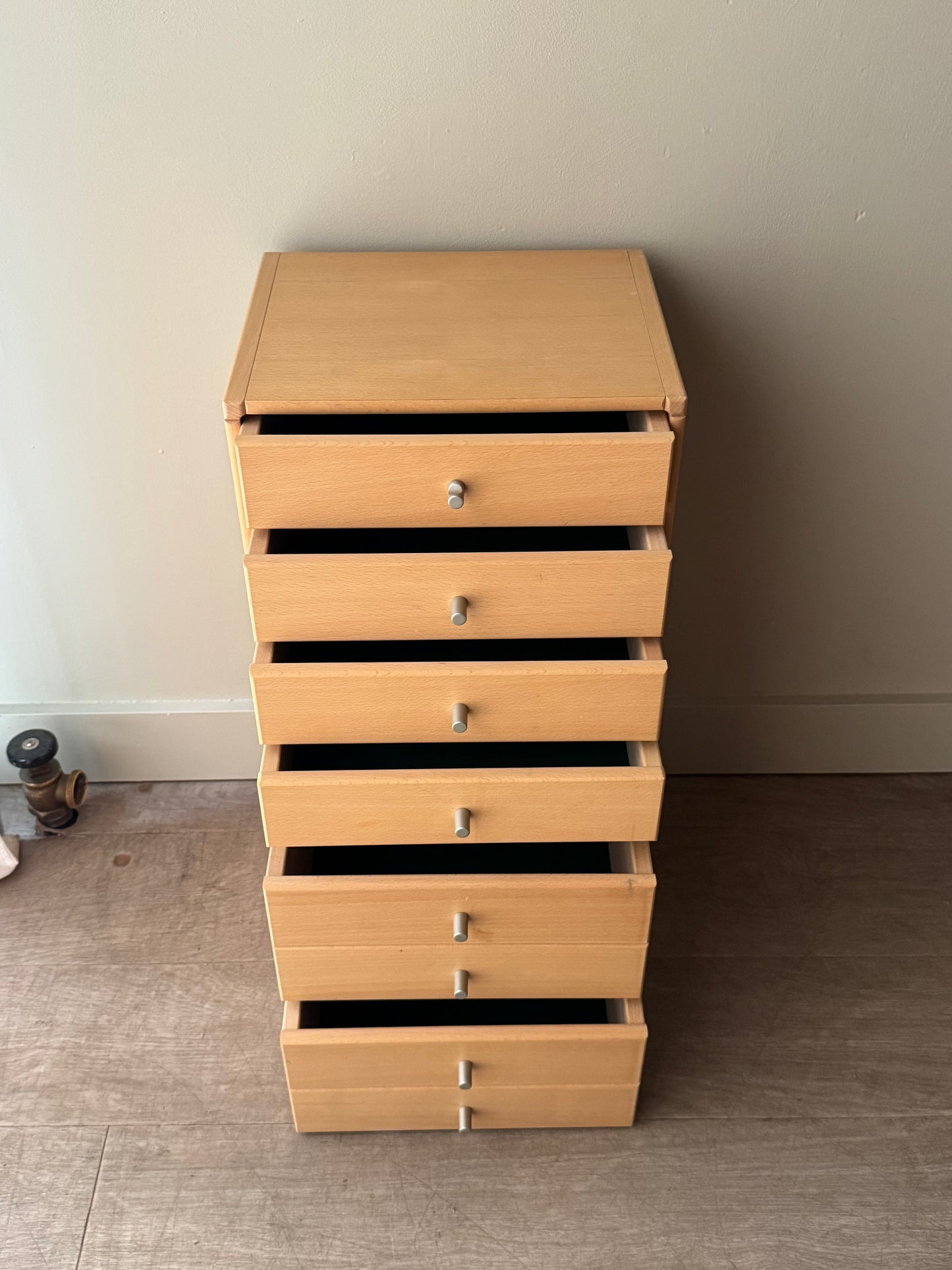 Caso “Rimme” Danish beech modular system - narrow drawer unit