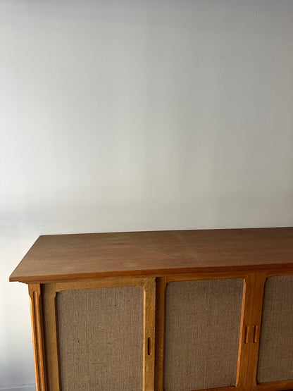 White oak sideboard