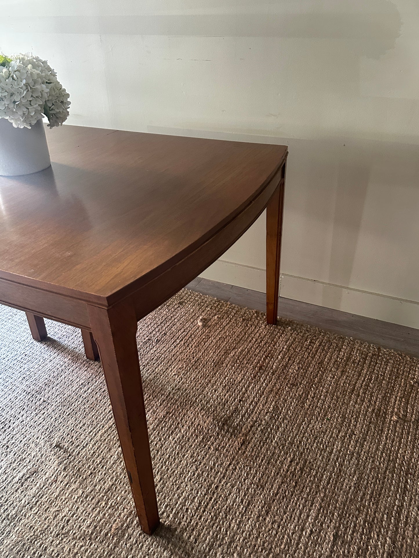 Walnut dining table