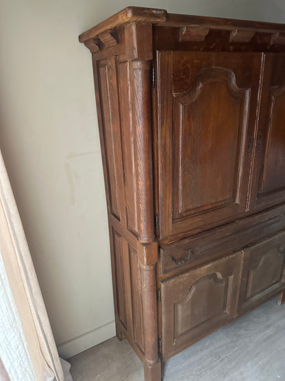 French Oak hutch