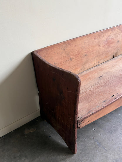 Pine bench