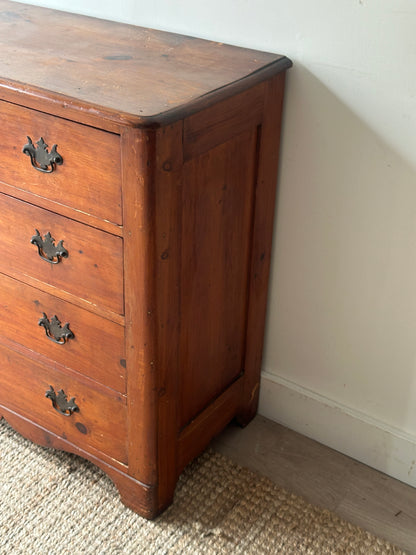 19th c. pine dresser