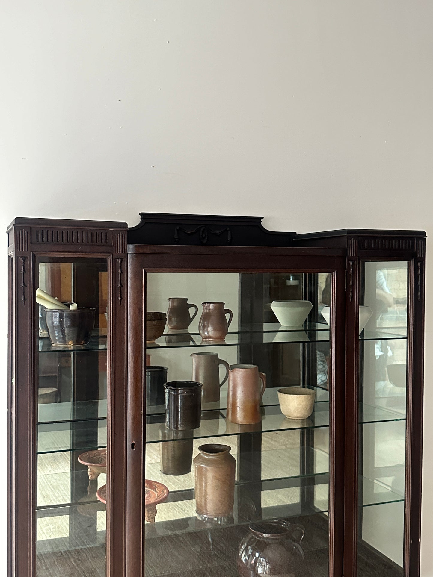 Glass china cabinet