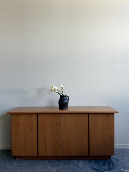Scandinavian teak credenza