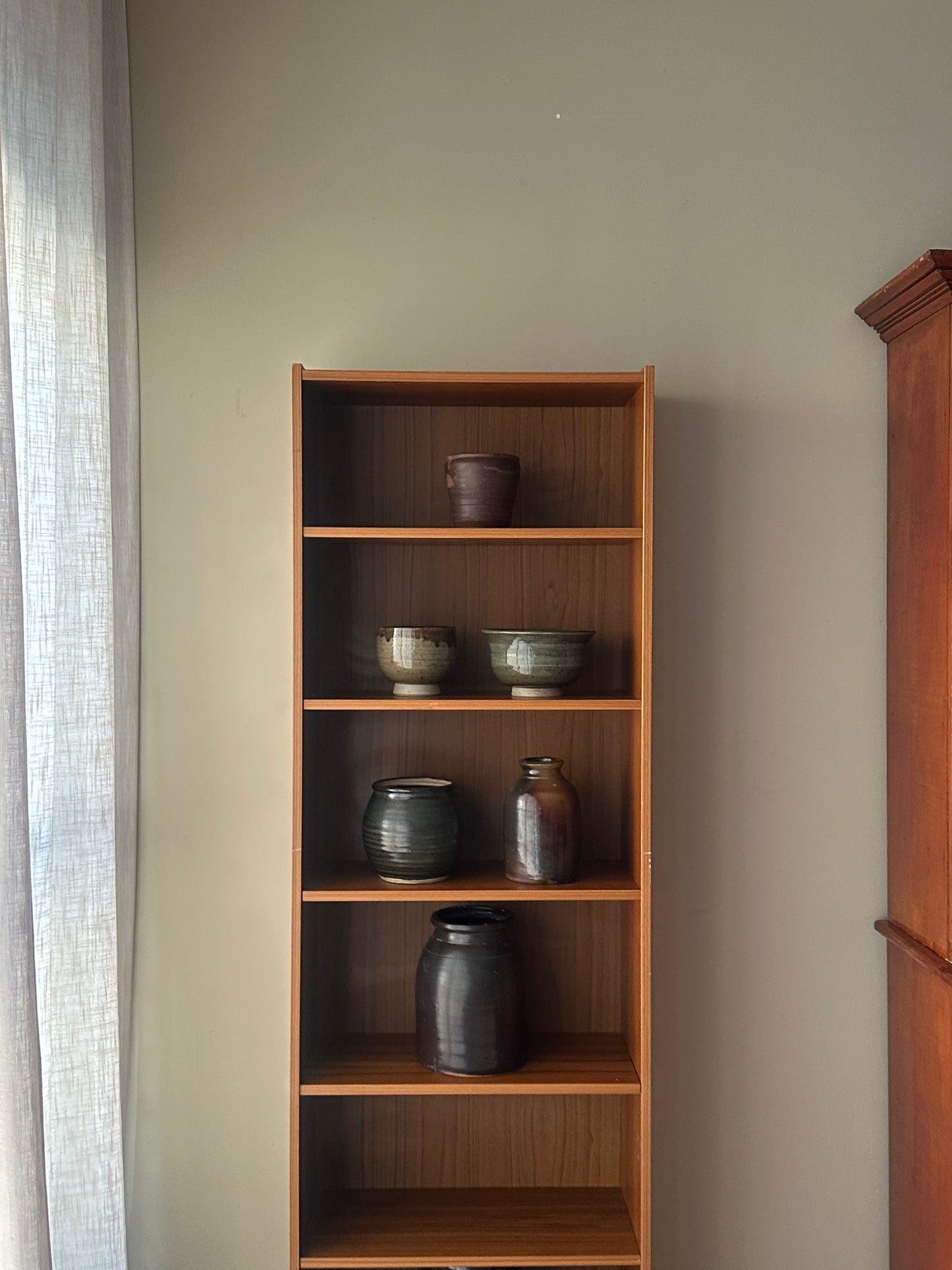 Danish teak shelf