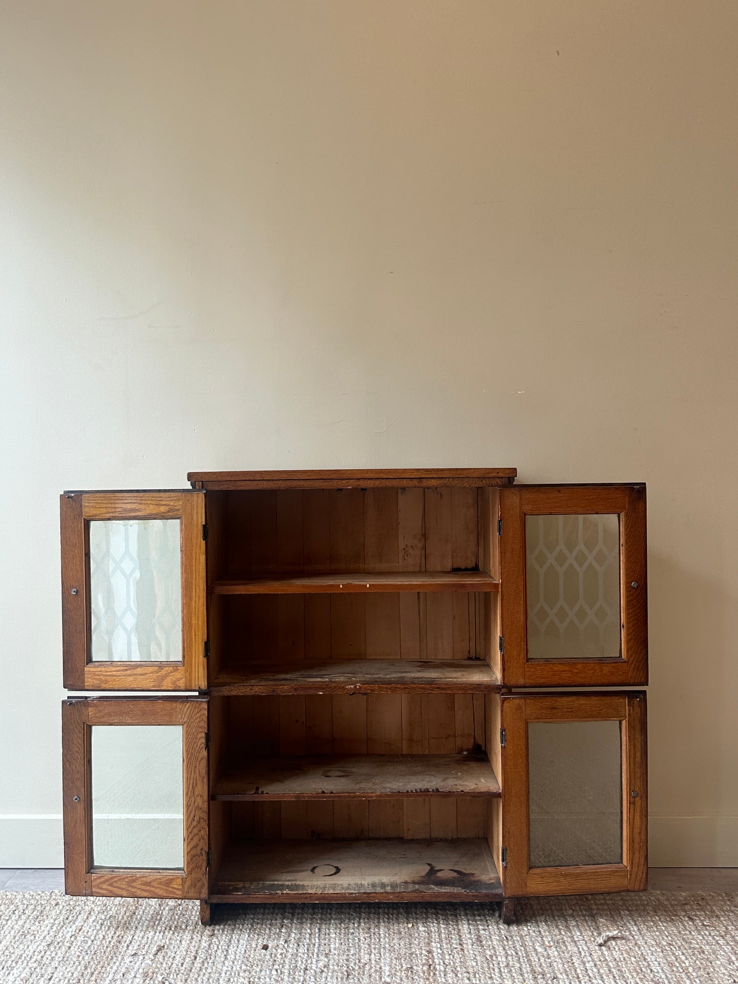 Small oak cabinet