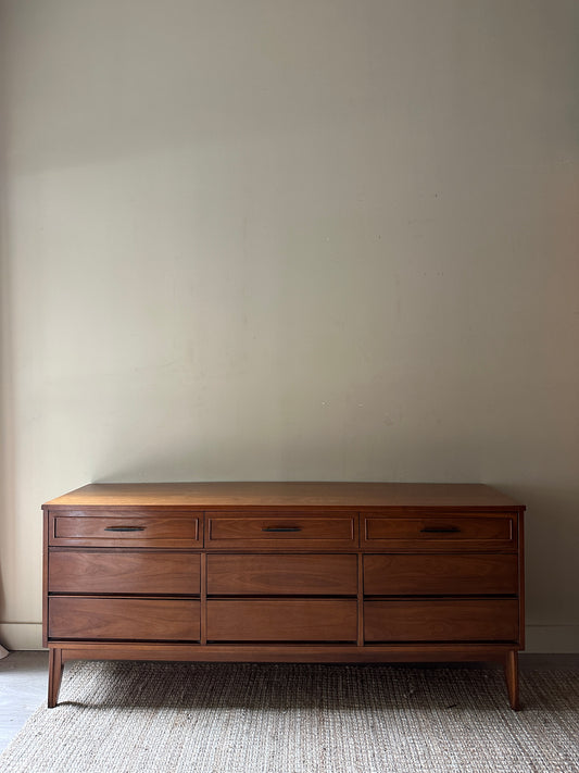 Walnut credenza