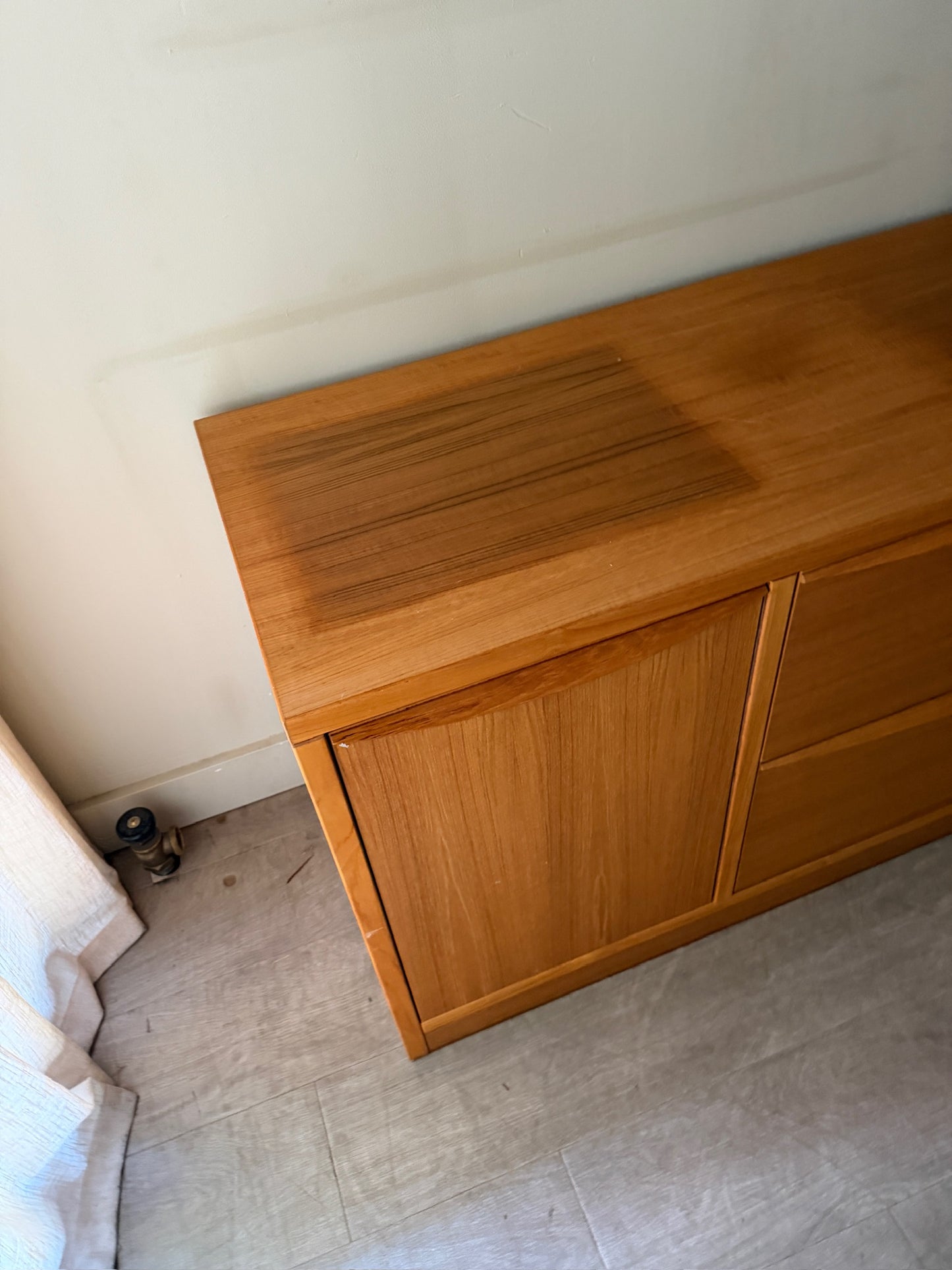Teak credenza