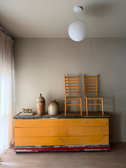 Painted country store counter