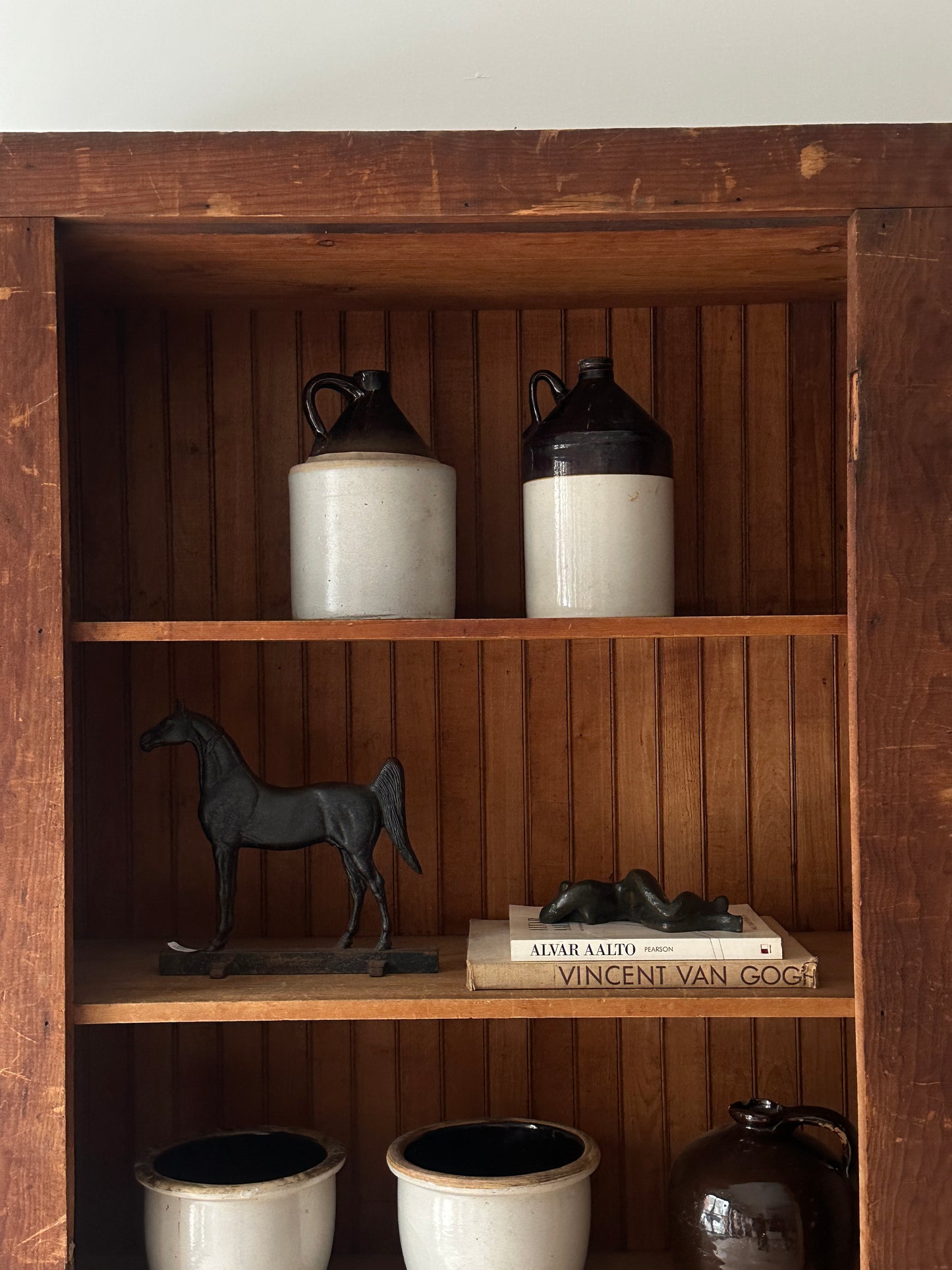 Large farmhouse shelves