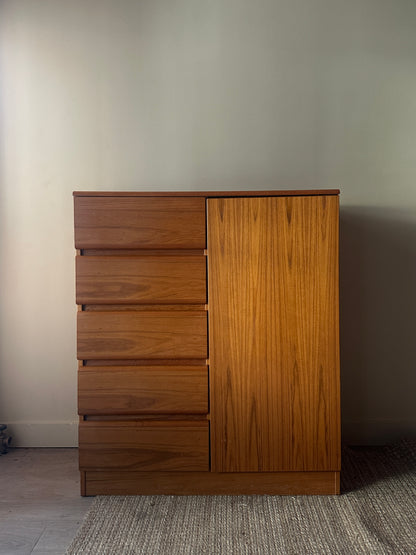 Danish teak side by side