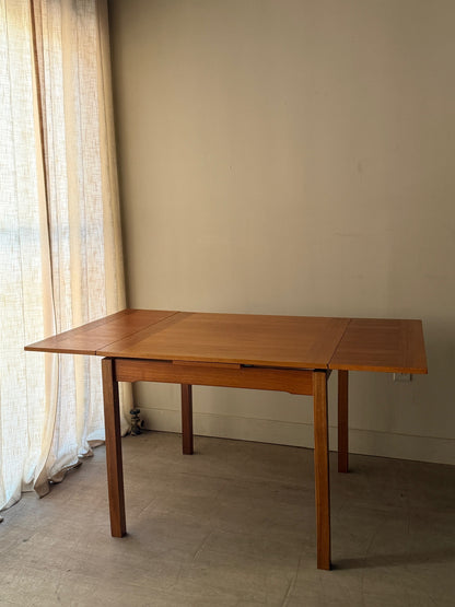 Danish teak extending dining table