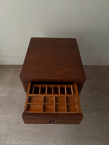 Walnut cocktail table