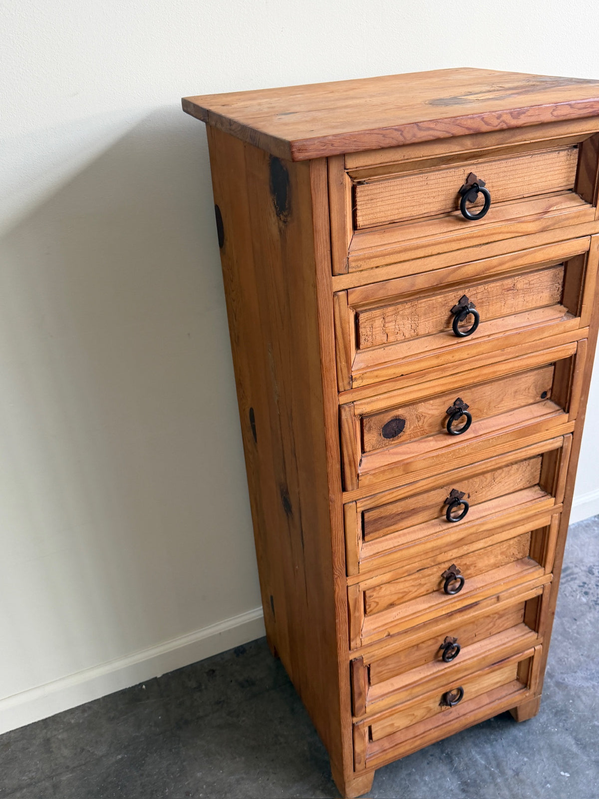 Pine lingerie chest