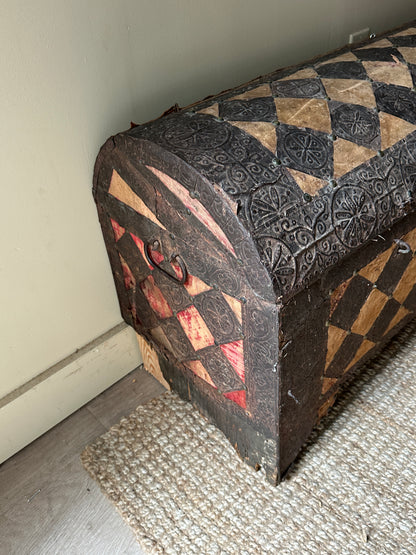 Italian metal chest