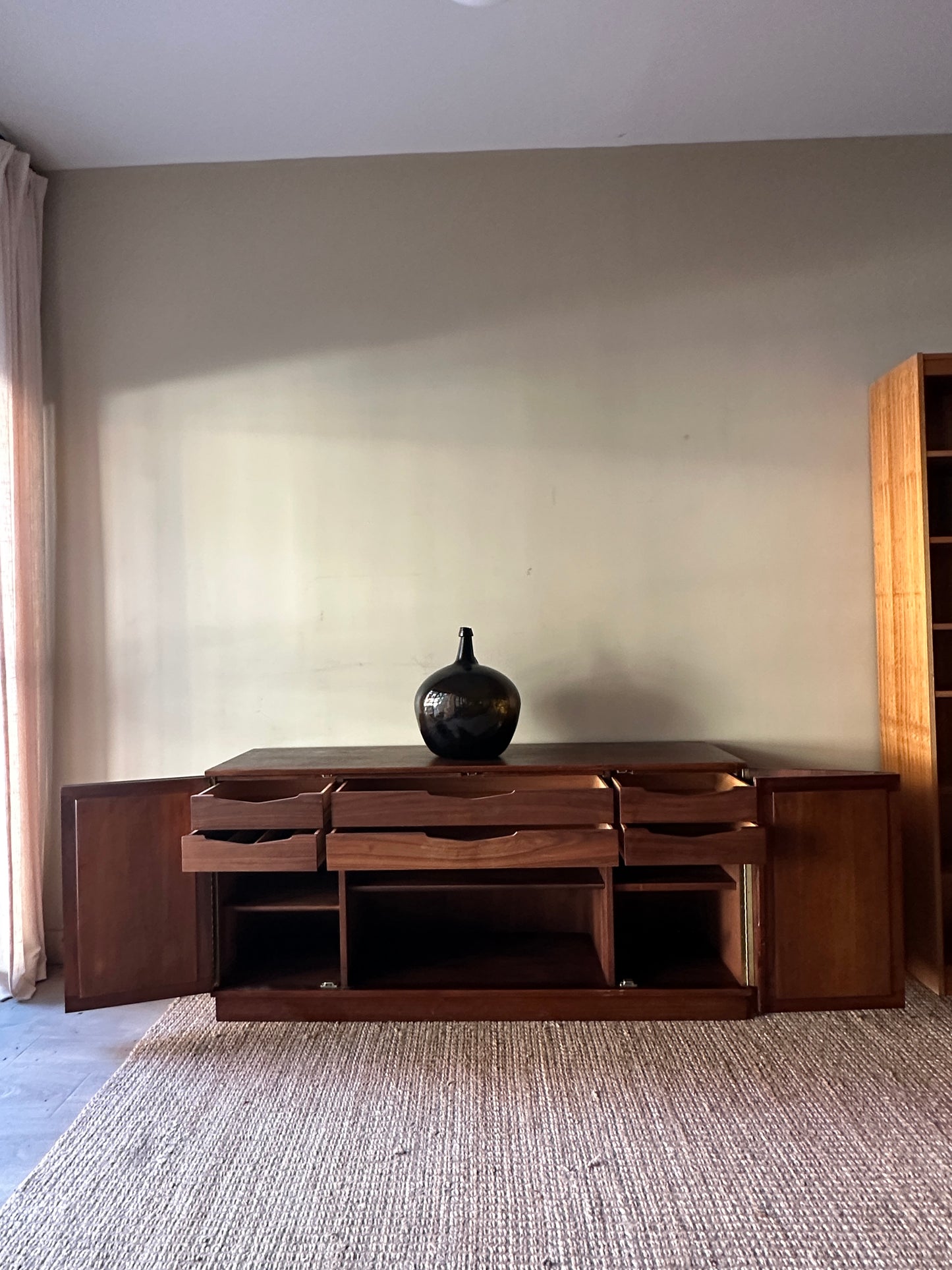 Walnut sideboard