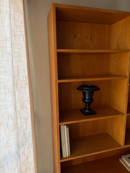 Danish oak two piece hutch