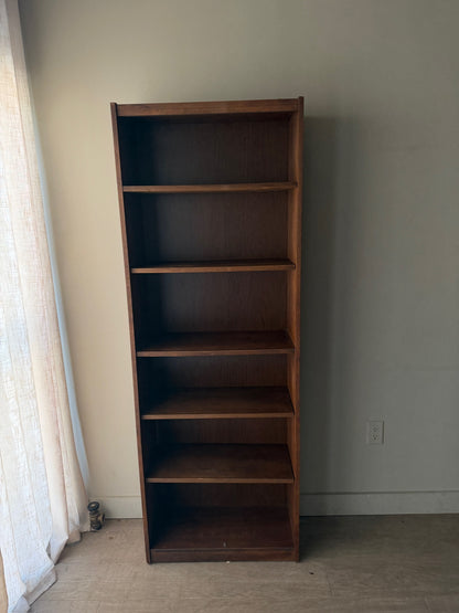 Walnut bookshelf