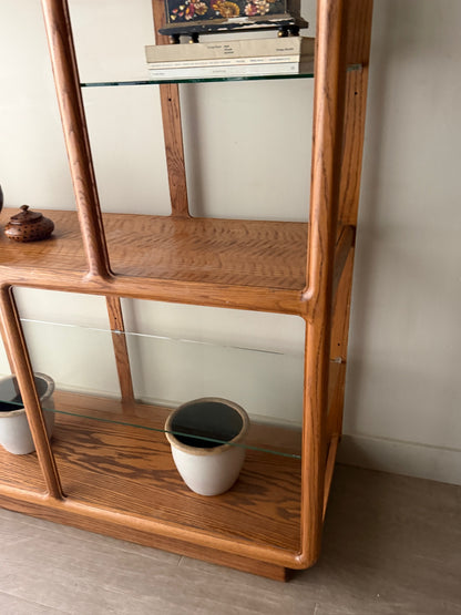 Oak etagere