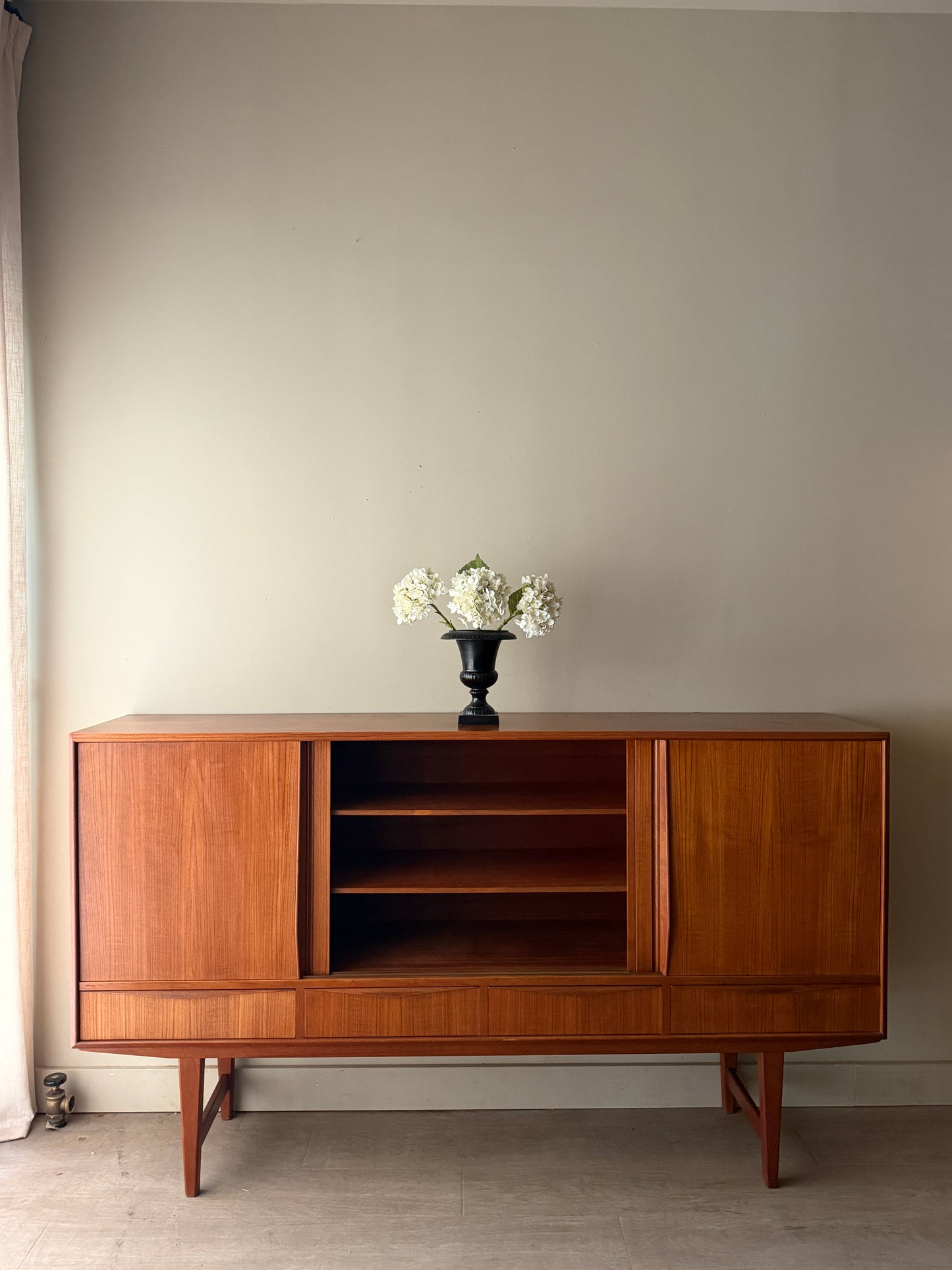 E. W. Bach Danish teak sideboard